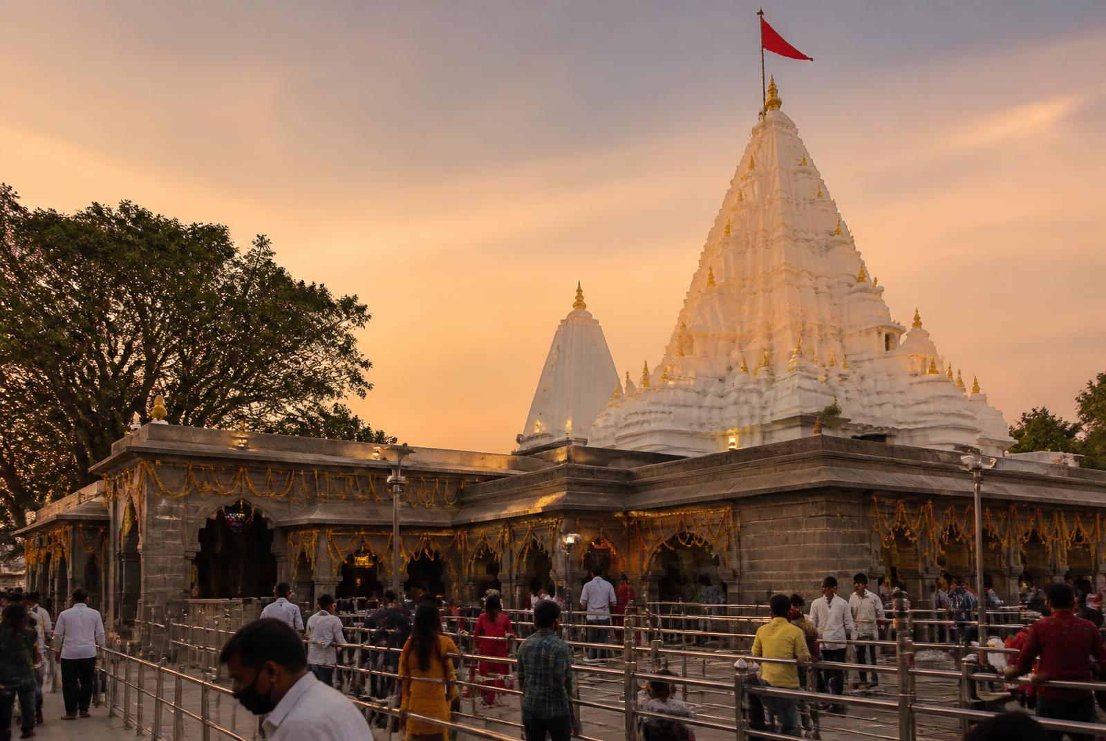 Shirdi Sai Baba temple visited during local sightseeing